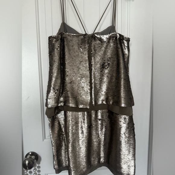 Gold Sequin Dress - Picture 3 of 4